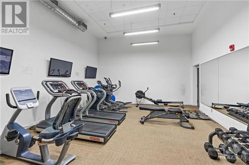 354 Gladstone Avenue Unit#604, Ottawa, ON - Indoor Photo Showing Gym Room