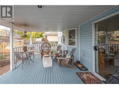 166 Heather Place, Penticton, BC - Outdoor With Deck Patio Veranda With Exterior