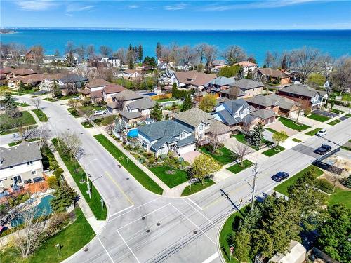 Close to the lake on a premium, extra-wide corner lot. - 501 Winona Road, Stoney Creek, ON - Outdoor With Body Of Water With View