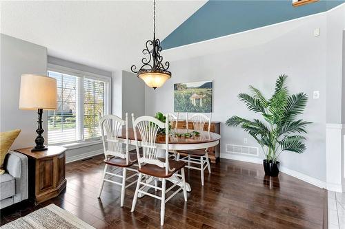 Vaulted ceilings. - 501 Winona Road, Stoney Creek, ON - Indoor Photo Showing Dining Room