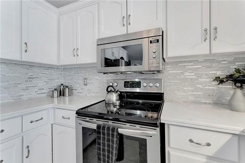 Updated appliances. - 501 Winona Road, Stoney Creek, ON - Indoor Photo Showing Kitchen With Upgraded Kitchen