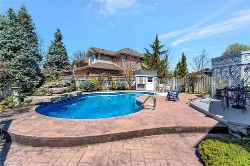 So great. - 501 Winona Road, Stoney Creek, ON - Outdoor With In Ground Pool