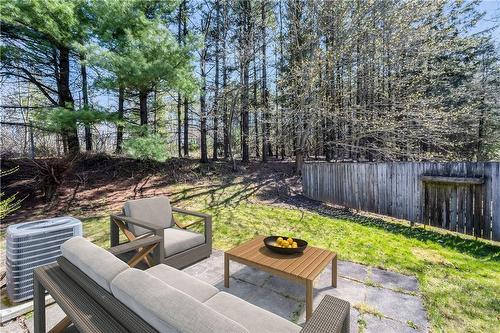 Vitual staged backyard patio - 932 Montgomery Drive, Ancaster, ON - Outdoor