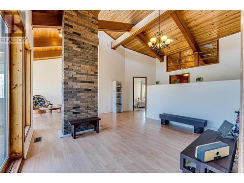 50 Scenic Place, Coldstream, BC - Indoor With Fireplace