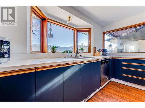 50 Scenic Place, Coldstream, BC - Indoor Photo Showing Kitchen With Double Sink