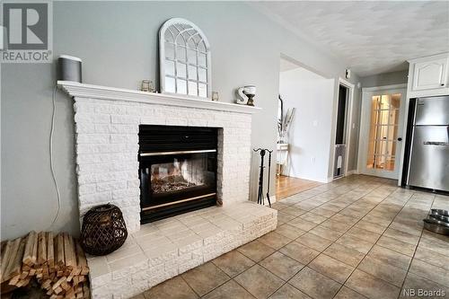3 Clark Court, St. Stephen, NB - Indoor Photo Showing Living Room With Fireplace
