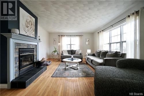 3 Clark Court, St. Stephen, NB - Indoor Photo Showing Living Room With Fireplace