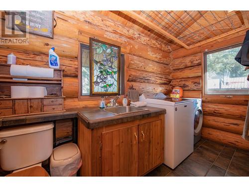 159 Horner Road, Lumby, BC - Indoor Photo Showing Laundry Room