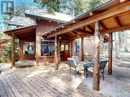 1147 Sunset Trail, Savary Island, BC - Outdoor With Deck Patio Veranda