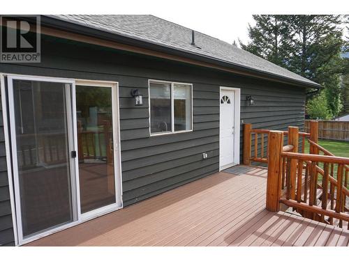 4584 Purcell Drive, Fairmont Hot Springs, BC - Outdoor With Deck Patio Veranda With Exterior