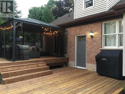100 Fairmont Ave, London, ON - Outdoor With Deck Patio Veranda With Exterior
