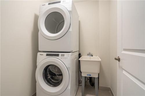 40 Zinfandel Drive|Unit #57, Stoney Creek, ON - Indoor Photo Showing Laundry Room