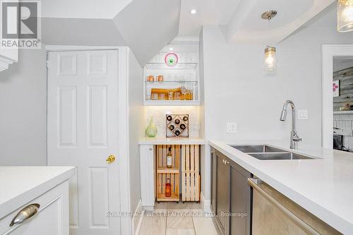 28 Sixth Street, Toronto, ON - Indoor Photo Showing Kitchen With Double Sink
