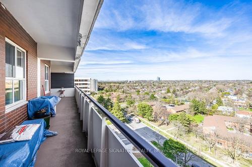 1406-80 Inverlochy Blvd, Markham, ON - Outdoor With Balcony With View