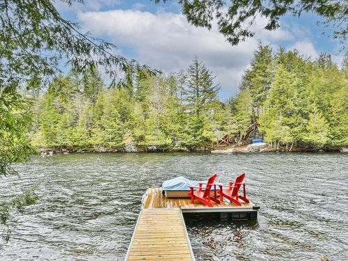 Waterfront - 1756 Ch. Du Grand-Lac-Noir, Wentworth-Nord, QC - Outdoor With Body Of Water With View