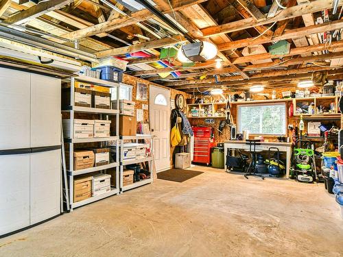 Garage - 1756 Ch. Du Grand-Lac-Noir, Wentworth-Nord, QC - Indoor Photo Showing Basement