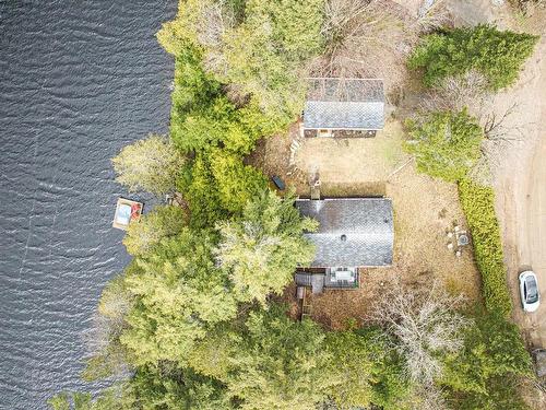Aerial photo - 1756 Ch. Du Grand-Lac-Noir, Wentworth-Nord, QC - Outdoor With Body Of Water