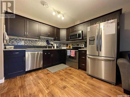 115 1210 Empress Street, Regina, SK - Indoor Photo Showing Kitchen With Stainless Steel Kitchen With Upgraded Kitchen