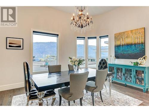 1677 Travertine Drive, Lake Country, BC - Indoor Photo Showing Dining Room