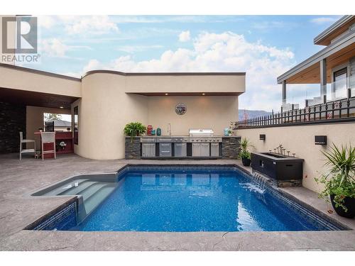 1677 Travertine Drive, Lake Country, BC - Outdoor With In Ground Pool With Exterior