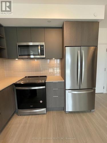 #1608 -25 Holly St, Toronto, ON - Indoor Photo Showing Kitchen With Stainless Steel Kitchen