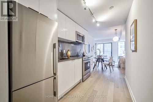 310 - 25 Richmond Street E, Toronto, ON - Indoor Photo Showing Kitchen With Stainless Steel Kitchen With Upgraded Kitchen
