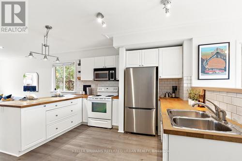 57 Harriet St, Toronto, ON - Indoor Photo Showing Kitchen With Double Sink