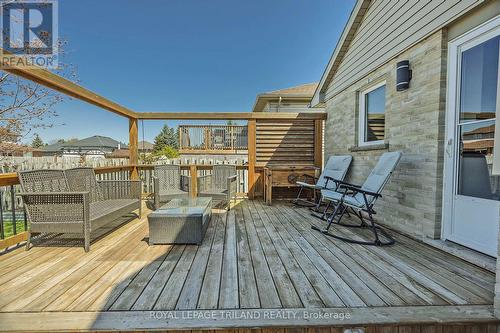 22 Edgewell Cres, Central Elgin, ON - Outdoor With Deck Patio Veranda With Exterior