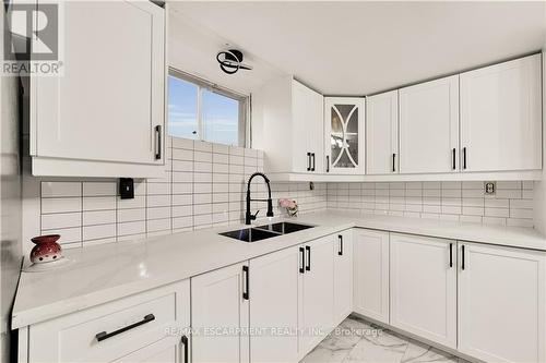 44 Tara Court, Hamilton, ON - Indoor Photo Showing Kitchen With Double Sink