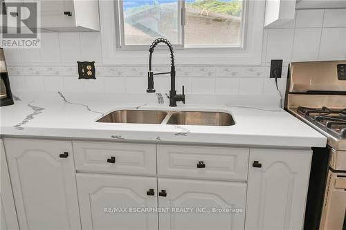 44 Tara Court, Hamilton, ON - Indoor Photo Showing Kitchen With Double Sink