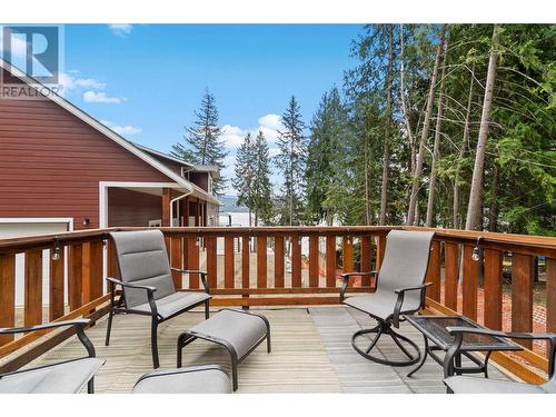 7918 Gardiner Road, Anglemont, BC - Outdoor With Deck Patio Veranda With Exterior