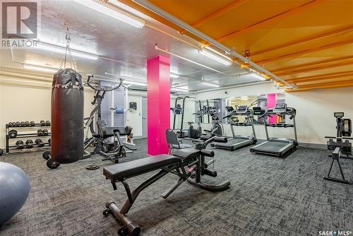 1805 320 5Th Avenue N, Saskatoon, SK - Indoor Photo Showing Gym Room