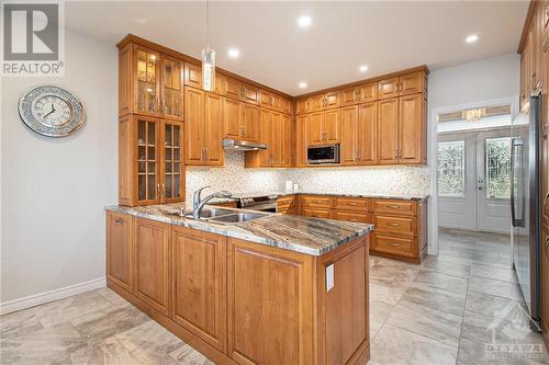 3605 Front Road, Hawkesbury, ON - Indoor Photo Showing Kitchen With Double Sink