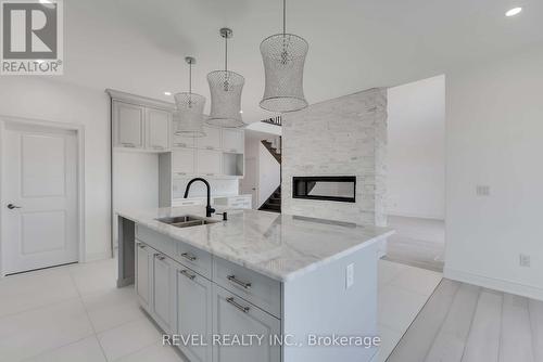 Lot 2 Anchor Road, Thorold, ON - Indoor Photo Showing Kitchen With Double Sink