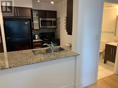 1017 - 20 Blue Jays Way, Toronto, ON - Indoor Photo Showing Kitchen With Double Sink