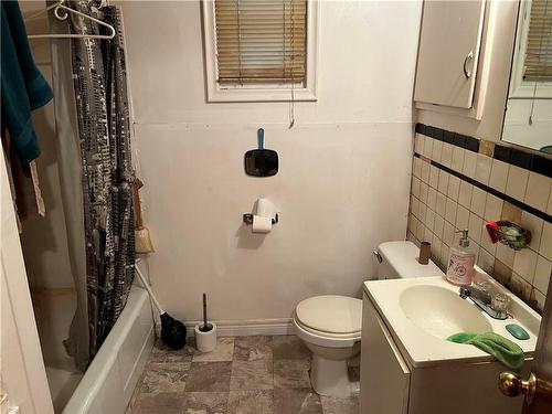 Lower level 4 pc bath - 205 Alder Street E, Haldimand County, ON - Indoor Photo Showing Bathroom