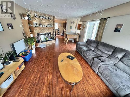 1820 Sloan Avenue, Prince Rupert, BC - Indoor Photo Showing Living Room With Fireplace
