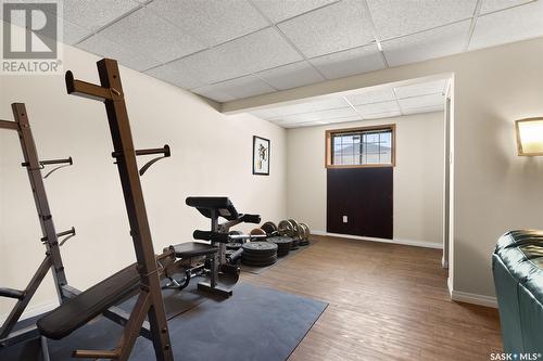 7307 Blakeney Drive, Regina, SK - Indoor Photo Showing Gym Room