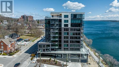 #823 -185 Dunlop St E, Barrie, ON - Outdoor With Body Of Water With Balcony