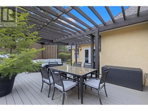 860 Small Court, Kelowna, BC - Outdoor With Deck Patio Veranda With Exterior