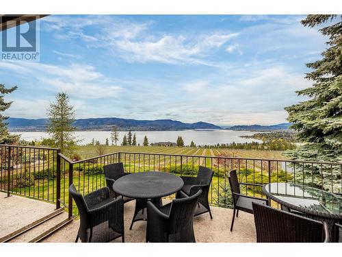 446 Okaview Road, Kelowna, BC - Outdoor With Body Of Water With Deck Patio Veranda With View