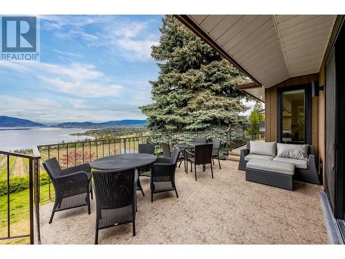 446 Okaview Road, Kelowna, BC - Outdoor With Body Of Water With Deck Patio Veranda With Exterior