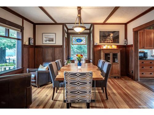 311 Front Street, Kaslo, BC - Indoor Photo Showing Dining Room