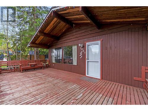 7609 Mountain Drive, Anglemont, BC - Outdoor With Deck Patio Veranda With Exterior