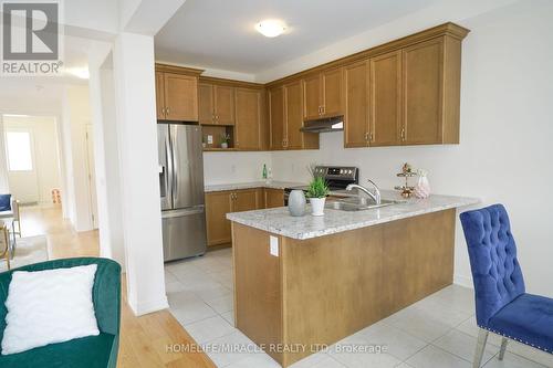25 Dale Meadows Road, Brampton, ON - Indoor Photo Showing Kitchen With Double Sink