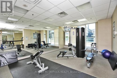 #321 -51 Lower Simcoe St, Toronto, ON - Indoor Photo Showing Gym Room