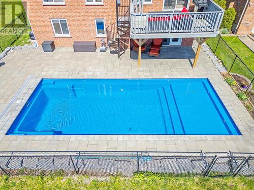 168 Parkinson Dr, Guelph/Eramosa, ON - Outdoor With In Ground Pool With Deck Patio Veranda