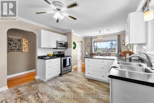 210 Johnston Street, Port Colborne, ON - Indoor Photo Showing Kitchen With Double Sink