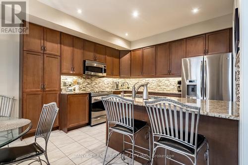 22 Harvey Johnston Way, Whitby, ON - Indoor Photo Showing Kitchen With Stainless Steel Kitchen With Upgraded Kitchen