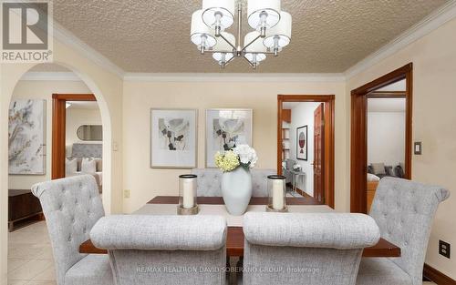 128 Gilley Rd N, Toronto, ON - Indoor Photo Showing Dining Room